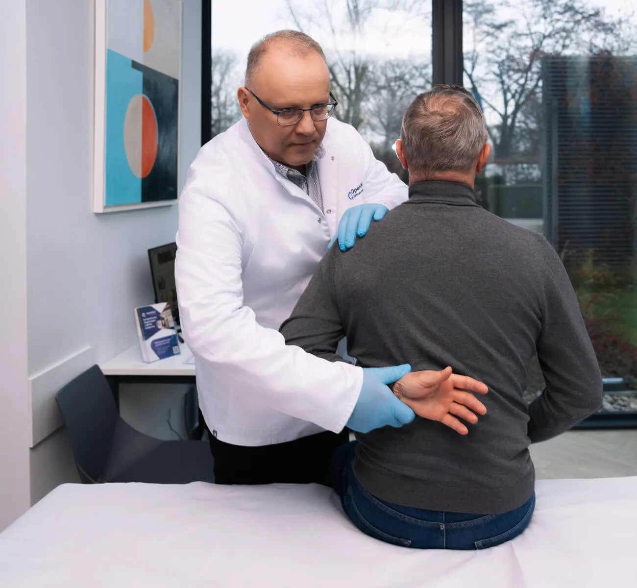 Leczenie i opieka nad pacjentem w klinice ortopedycznej